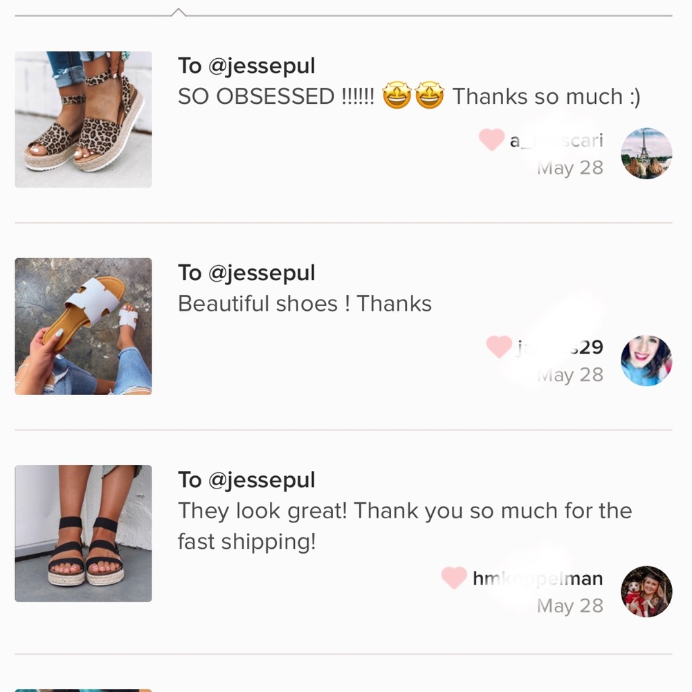 LAST SIZE 6 📣 White H Band Slides - Picture 5 of 6